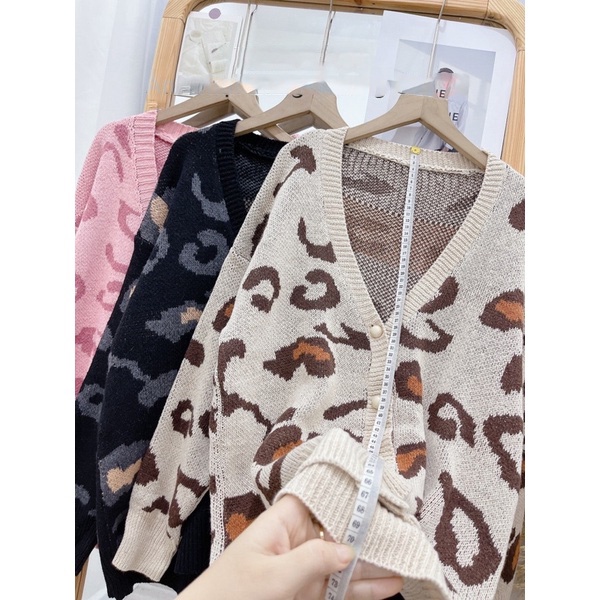 Áo cadigan len báo 3 màu dày dặn - KL08