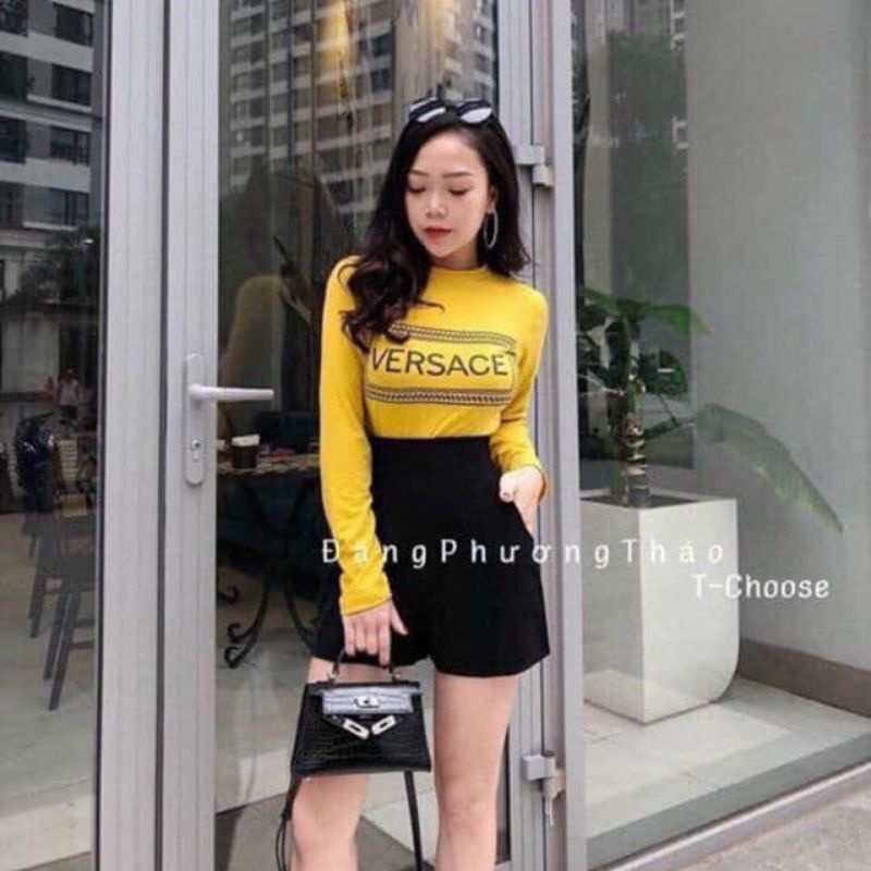 QUẦN SHORT NỮ CẠP LIỀN KHÓA GIỌT LỆ HÔNG THỜI TRANG 2019 #utrb