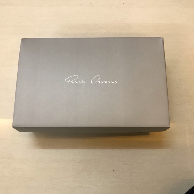 Giày Rick Owen - full box (Ảnh shop tự chụp)