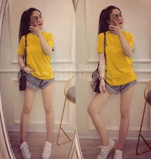 Áo thun giấy cổ tròn siêu mát (kèm video,ảnh thật)