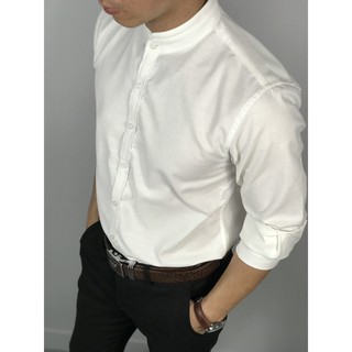 Áo sơ mi cổ tàu chất đẹp Phong cách thời trang với thiết kế cá tính  và năng động