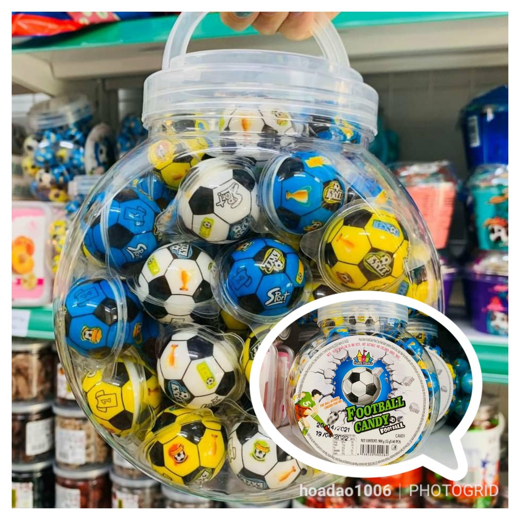 [Mã 267FMCGSALE giảm 8% đơn 500K] 1 VIÊN KẸO DẺO TRÁI CÂY CON MẮT EYES CANDY / TRÁI ĐẤT EARTH SUGAR / QUẢ BÓNG FOOTBAL | BigBuy360 - bigbuy360.vn