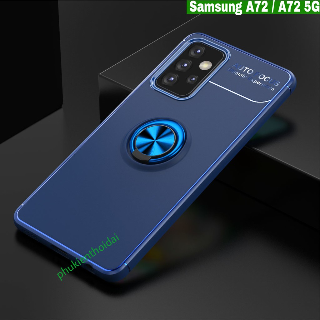 Ốp lưng Samsung A72 / A72 5G FREESHIP Từ 50k chống sốc nhẫn hút ô tô hiệu Auto Focus cao cấp