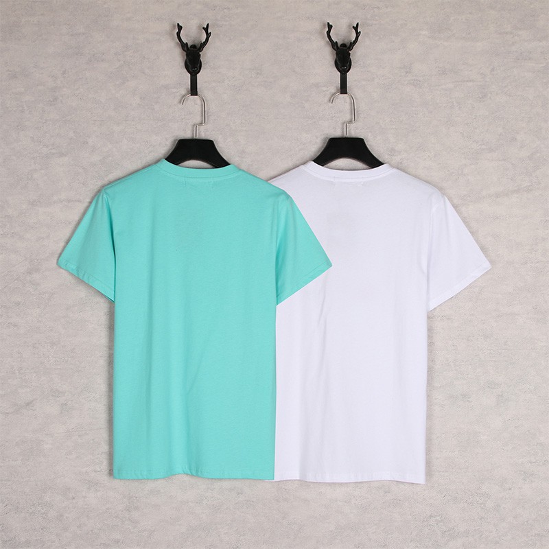 Summer New BAPE T-shirts Blue White Casual O-Neck Simple Fashion Men Woman Cotton Tshirt A Bathing Ape Short Sleeve