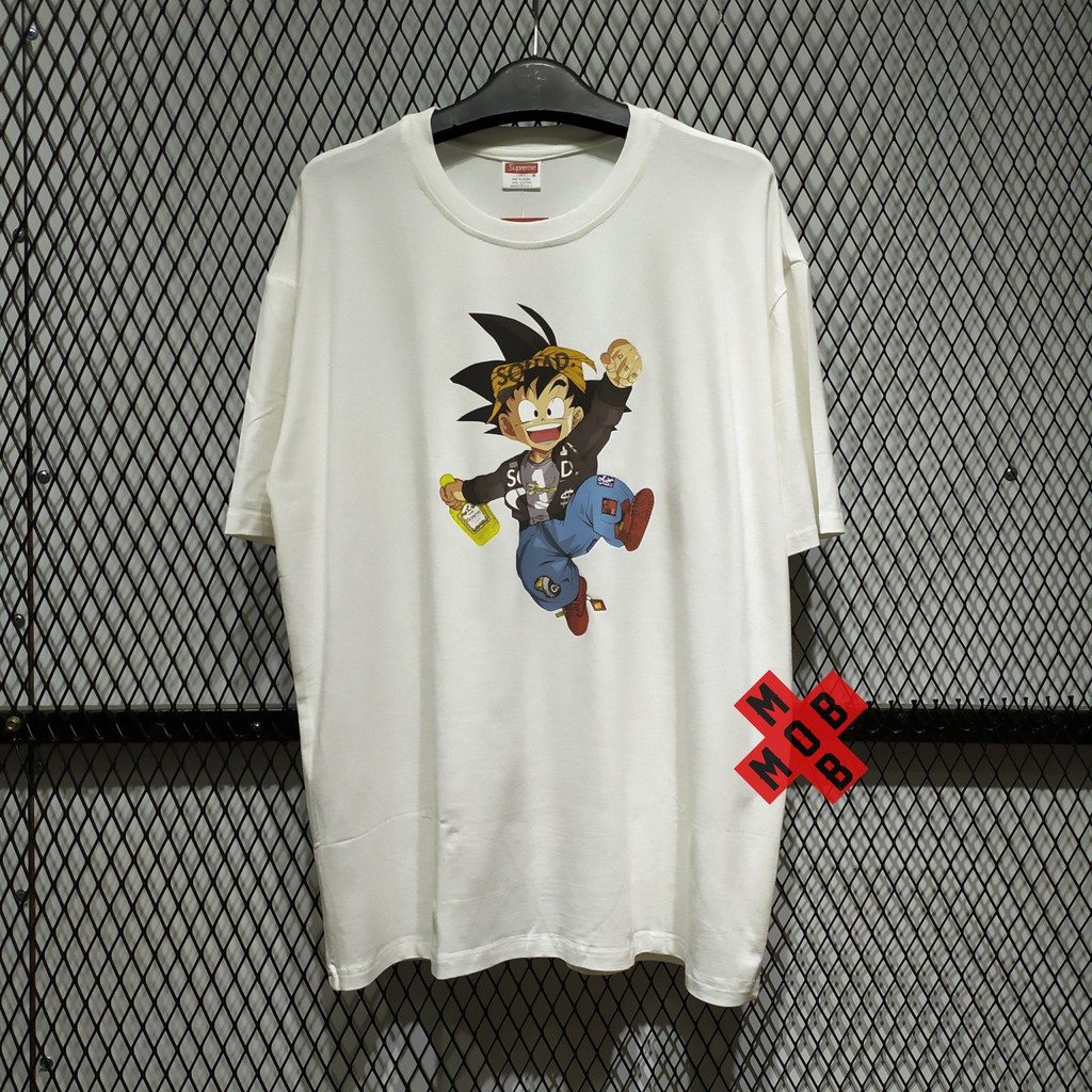 Áo thun tay lỡ  Goku henesy dáng rộng nam nữ đều mặc được