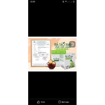 Trà giảm cân táo xanh ADELA