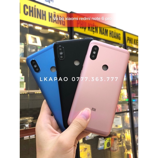 Vỏ bộ xiaomi redmi note 6 pro