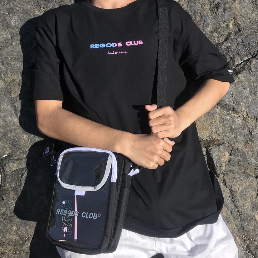 Túi Đeo Chéo Viền Phản Quang Local Brand RGS ss1
