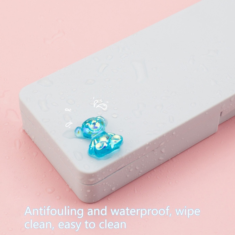 Túi Đựng Bút Đa Năng Hình Chữ Nhật Sức Chứa Lớn In Họa Tiết Dễ Thương