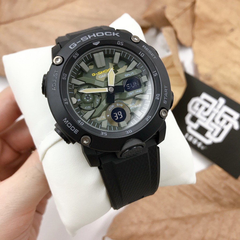 Đồng hồ nam Casio G-SHOCK GA-2000 / GA-2000SU-1A chống va đập chính hãng