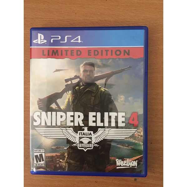 Game Ps4 Sniper Elite 4 Limited Edition