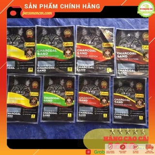 Cát vệ sinh mèo siêu vón 😾 FREESHIP 70K 😾 Than Hoạt Tính Charcoal Sand Diamond Edtion Catrex Mỹ | 10 lít | petzonehcm