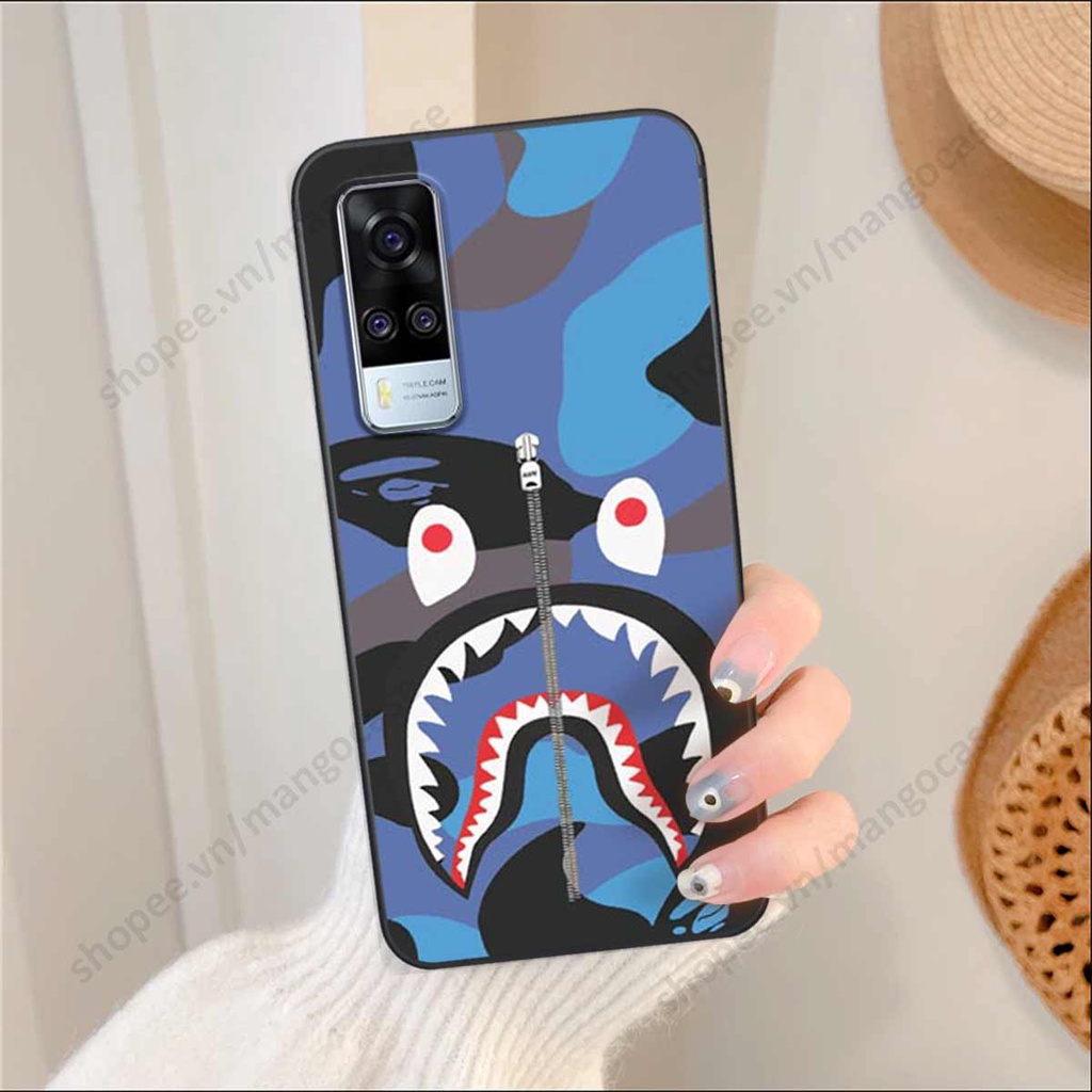 Ốp lưng điện thoại Vivo Y51 2020 drew, kaws, bape cao cấp, vỏ ốp rẻ đẹp