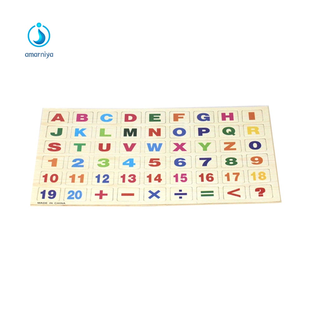 Bộ đồ chơi xếp hình chữ cái tiếng Nga 3D từ tính dành cho trẻ em