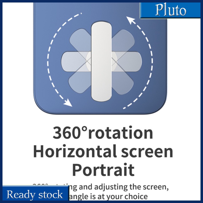 Mới Giá Đỡ Điện Thoại Bằng Hợp Kim Kẽm Có Thể Xoay 360 Độ Tiện Dụng