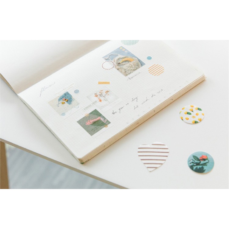 Set 40 tấm sticker poket tapes trang trí sổ, planner, scrapbook, bullet journal