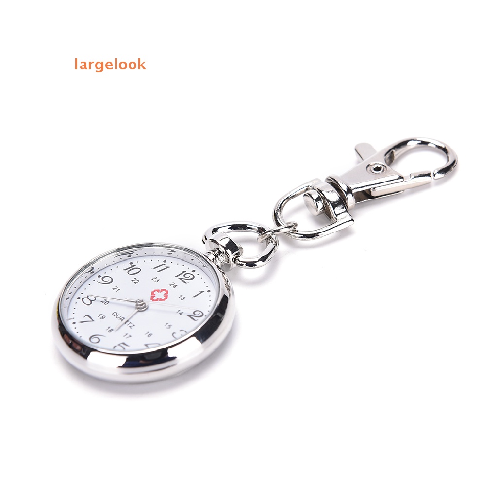 Móc Khóa Hình Đồng Hồ Bỏ Túi Chất Liệu Thép Không Gỉ Dễ Thương