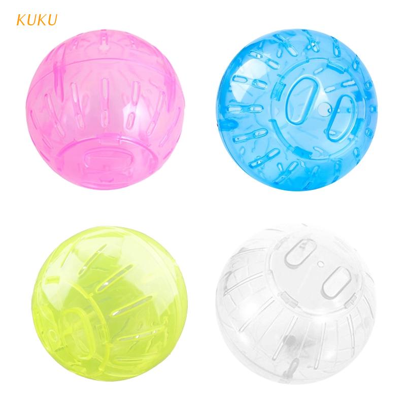 Bóng Tập Thể Dục Cho Chuột Hamster 3.9" Yên Tĩnh Xoay Bằng Nhựa Cho Chuột Hamster Chạy Bộ Mini