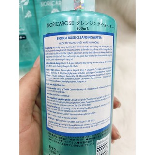 Nước Tẩy Trang Biorica Rose