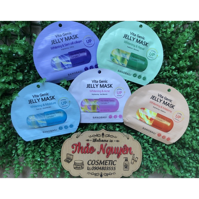 (Mẫu mới nhất) Mặt nạ Banobagi Vita Genic Jelly Mask 30g | WebRaoVat - webraovat.net.vn