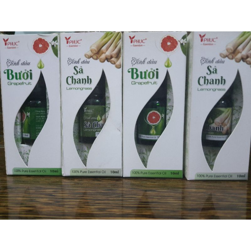 Tinh dầu đuổi muỗi BƯỞI - XẢ CHANH thể tích 10ml