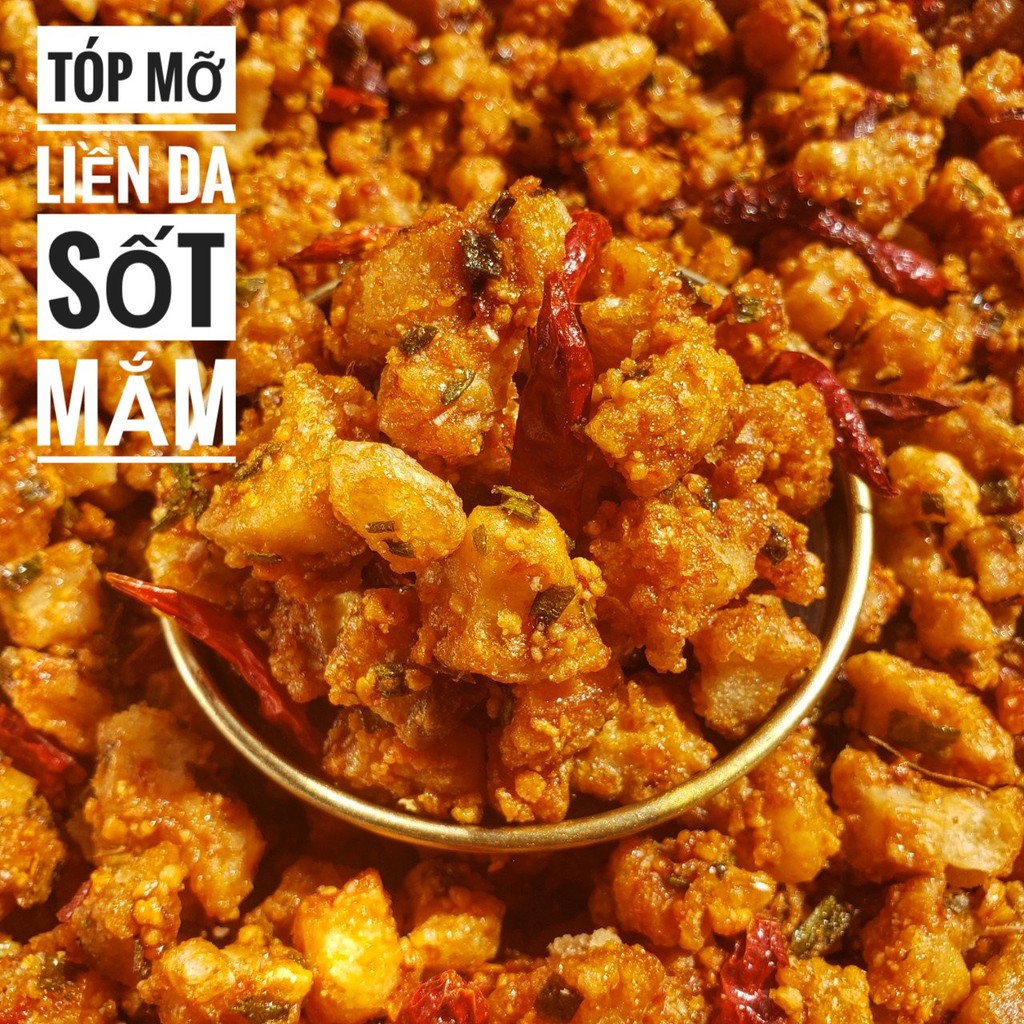 Tóp Mỡ Liền Da Sốt Mắm Lon 100Gr | BigBuy360 - bigbuy360.vn