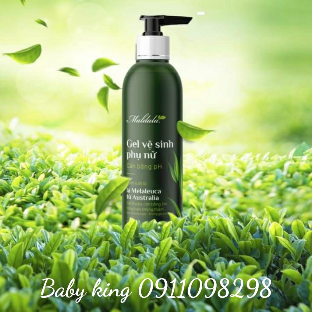 Gel vệ sinh phụ nữ Maldala từ lá tràm trà Úc (200ml)