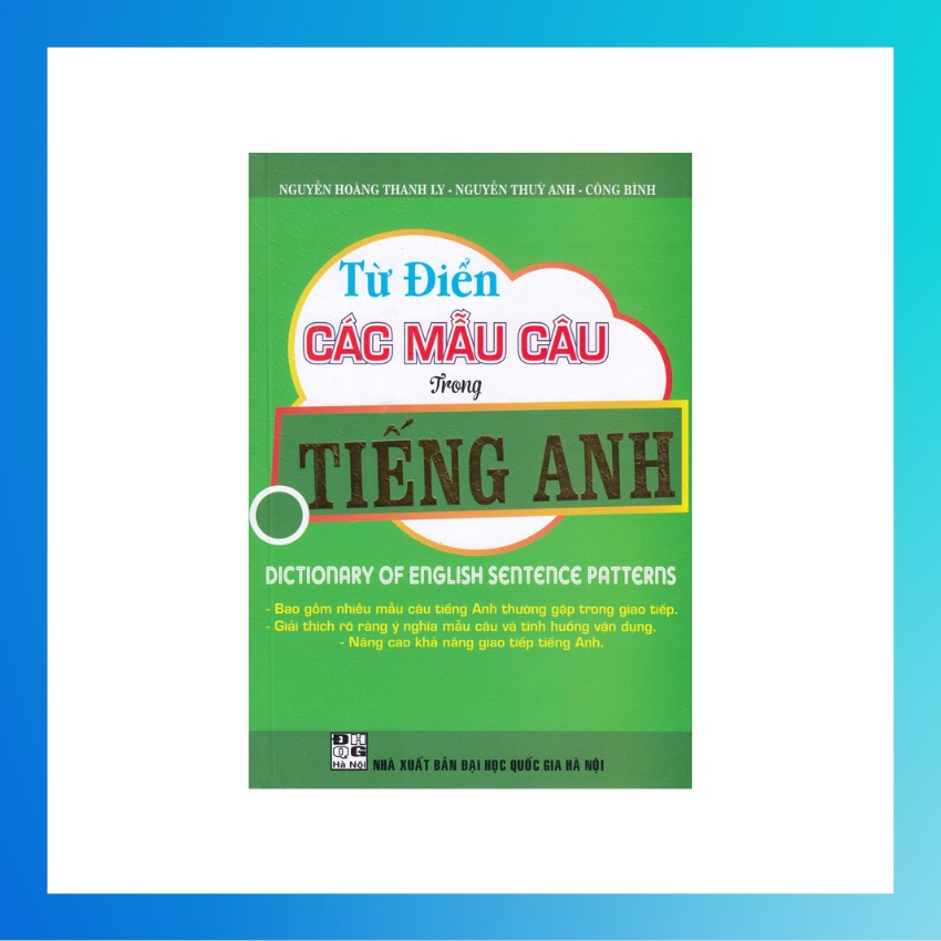 Sách - Từ Điển Các Mẫu Câu Trong Tiếng Anh