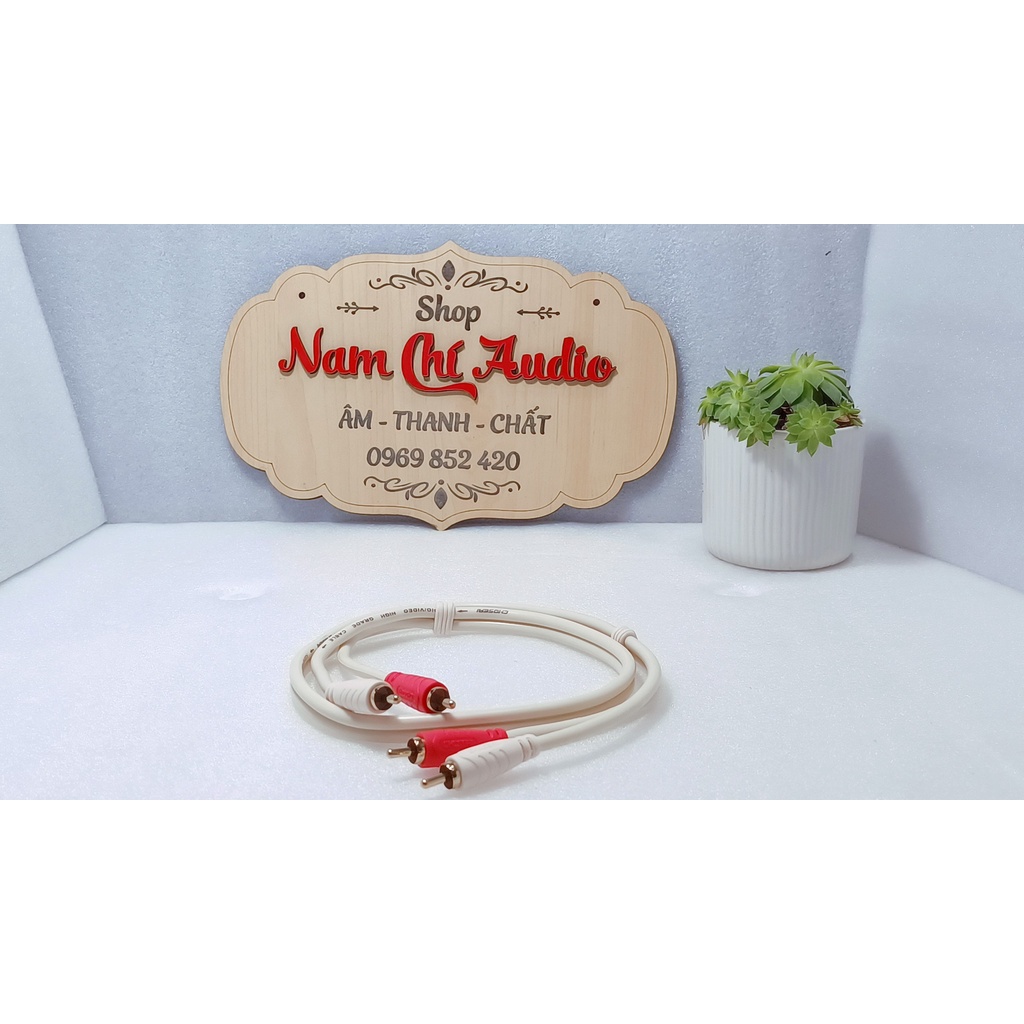 Cáp av 4 đầu hoa sen lõi đồng nguyên chất dài 0,8m