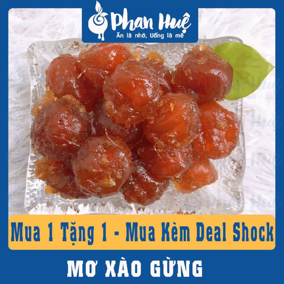 [ Dùng thử ] Ô mai xí muội mơ xào gừng Phan Huệ đặc biệt, mơ miền bắc chọn lọc. đặc sản Hà Nội, vị chua ngọt, cay nhẹ