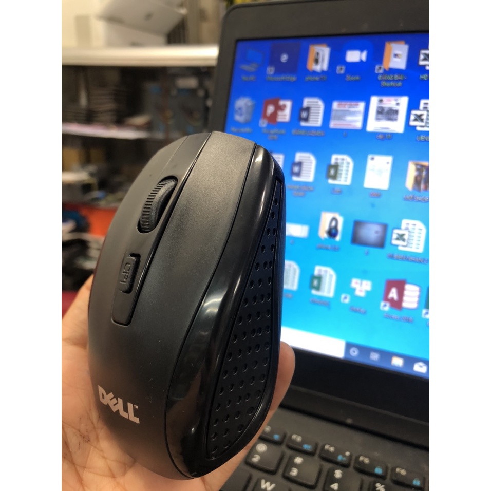 Chuột máy tính không dây DELL- Lướt Nhẹ Êm Ái, Cầm Vừa Tay, Bảo Hành 6 Tháng