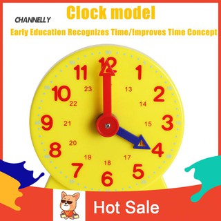 Mô Hình Đồng Hồ Hỗ Trợ Dạy Bé Tính Thời Gian 10cm