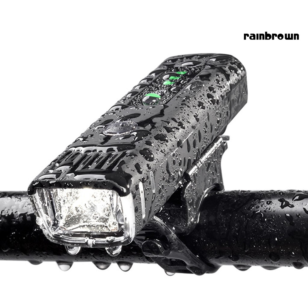 -RXZ- Bicycle USB Rechargeable Front Light LED Headlight  Bike Lamp Cycling Flashlight