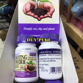 Bột kick rễ Rooting Powder hàng nhập Usa- lọ 35gr. Bột kích rễ, Bột ra rễ Mỹ hàng chuẩn.