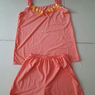 Bộ ngủ thun lạnh 100% cotton hình thật