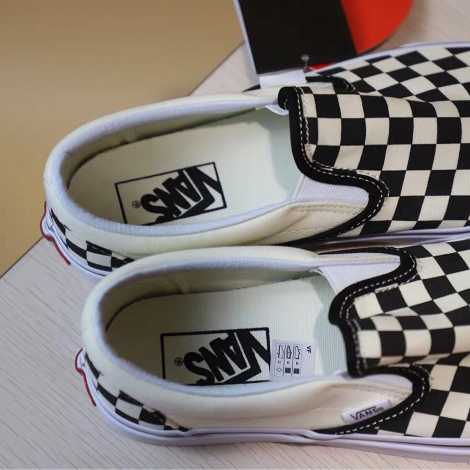 GIÀY VANS SLIP ON CHECKERBOARD (Size 39)