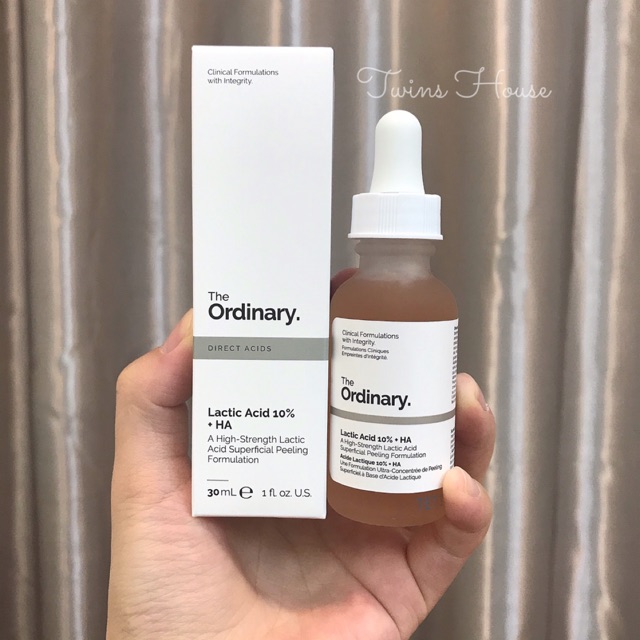 Tinh Chất Tẩy Da Chết Hoá Học The Ordinary Latic Acid 10% + HA Serum