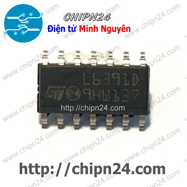 [1 CON] IC L6391 SOP-14 (SMD Dán) (L6391DTR L6391D 6391)