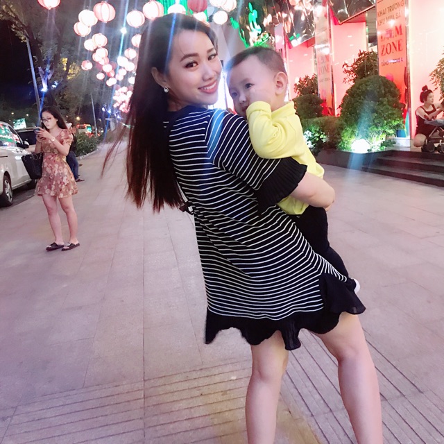 Đầm thun len cao cấp