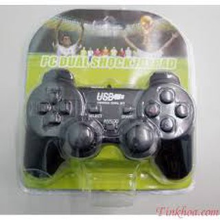 Tay game đơn rung - kết nối pc bằng cổng USB