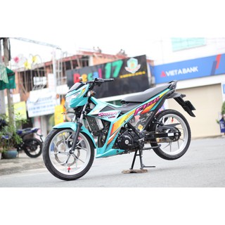 Tem Suzuki Satria F150 V22 - Tặng Logo