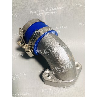 Co chụp cao su Quay Ngược BXC gắn được bình Bông Mai / Ga Dẹp 28mm cho xe Wave / Dream / Sirus