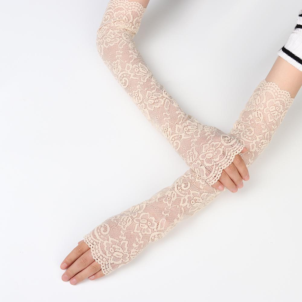 GOGOUP 1 Đôi Găng Tay Chống Nắng Tia UV Thời Trang Mùa Hè