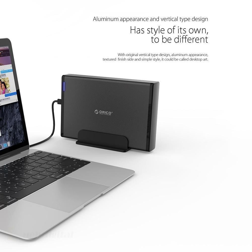 Hộp Đựng Ổ Cứng Ngoài Orico 7688c3 3.5 Inch Type-C Usb3.1 | BigBuy360 - bigbuy360.vn