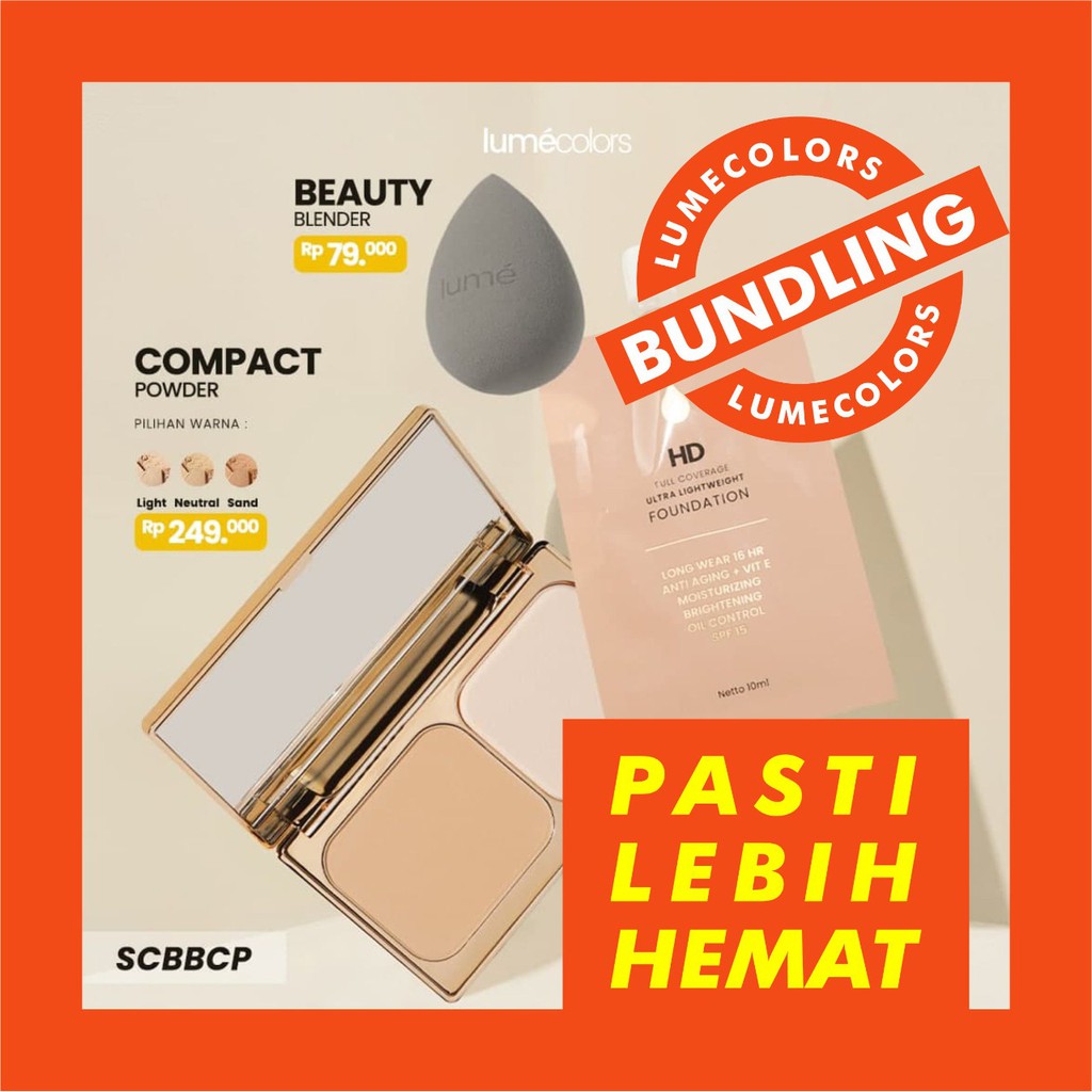 BEAUTY BLENDER Phấn Phủ Dạng Nén Nhiều Màu Sắc + Bông Phấn HD + Bông Phấn Làm Đẹp