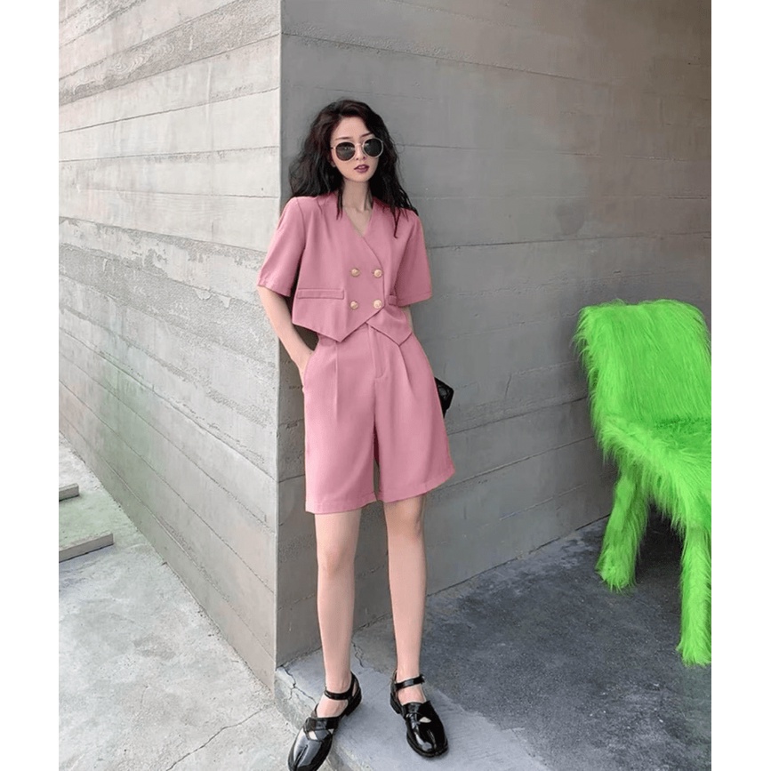 (HCM) Sét bộ big size kem áo vest siêu xinh xắn tôn dáng xinh xỉu cho các nàng KME STORE