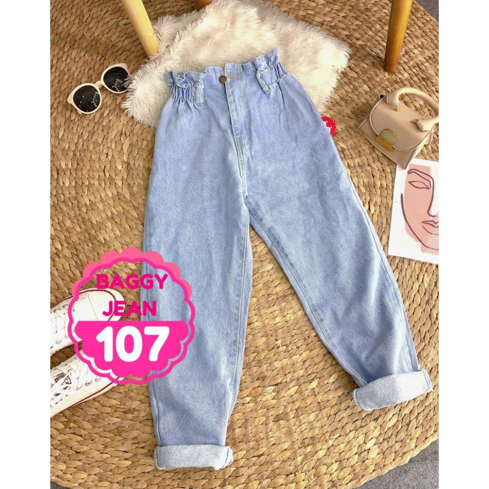 QUẦN BAGGY JEAN LƯNG THUN CỰC CHẤT (BJK107) ⚡100% ẢNH THẬT⚡
