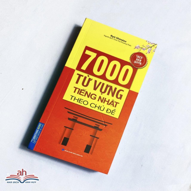 Sách tiếng Nhật - 7000 từ vựng tiếng Nhật theo chủ đề