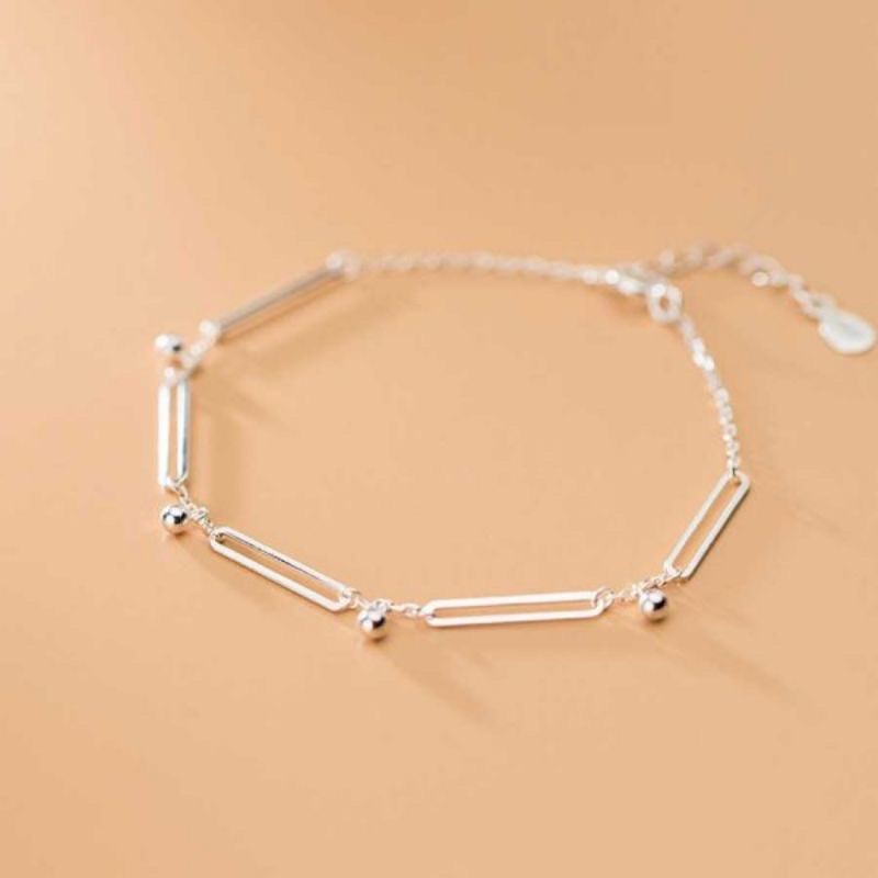Lắc xích bạc phối bi💓TN JEWELRY