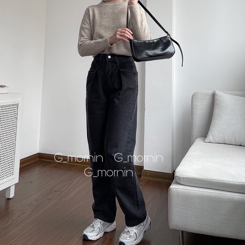 Quần jeans đen QJ0113